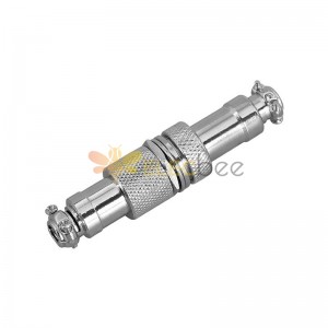 GX12 Aviation  connector  Male and Female (one Pair) 7pin StraightButt-Joint Type Solder Type IP65 whaterproof connector