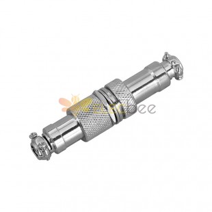 GX12 Aviation Plug and socket  Male and Female (one Pair) 7pin straightButt-Joint Type Solder Type IP67 whaterproof connector