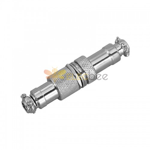 GX12 Aviation  connector  Male and Female (one Pair) 7pin StraightButt-Joint Type Solder Type IP65 whaterproof connector