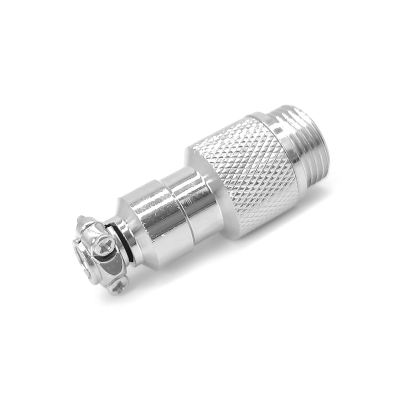 GX12 Aviation  connector  male 7pin StraightButt-Joint Type Solder Type IP65 whaterproof connector