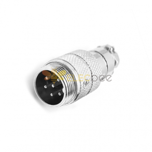 10sets GX16 Aviation connector  Male and Female (one Pair) 6pin StraightButt-Joint Type Solder Type IP65 whaterproof connector