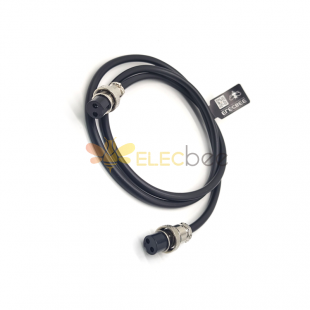 10pcs GX16 Aviation Connector  2pin  straight   Female  to straight  Female Butt-Joint Type with  1M Cable Butt-Joint Type