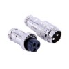 10sets GX16 Aviation connector  Male and Female (one Pair) 3pin StraightButt-Joint Type Solder Type IP65 whaterproof connector