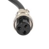 10pcs GX16-3 Pin Double Ended Buchse Stecker Kabel kabelset 1M