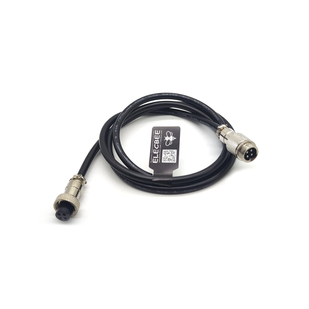 10pcs GX16-3 Pin Double Ended Buchse Stecker Kabel kabelset 1M