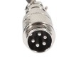 10pcs GX16 Aviation Connector  5pin  straight   Male  to straight  Female Butt-Joint Type with  1M Cable Butt-Joint Type