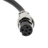 10pcs GX16-6 Pin hembra a hembra de doble extremo montaje cables de enchufe 1M