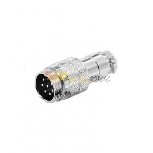 10sets GX16 Aviation connector  Male and Female (one Pair) 7pin StraightButt-Joint Type Solder Type IP65 whaterproof connector