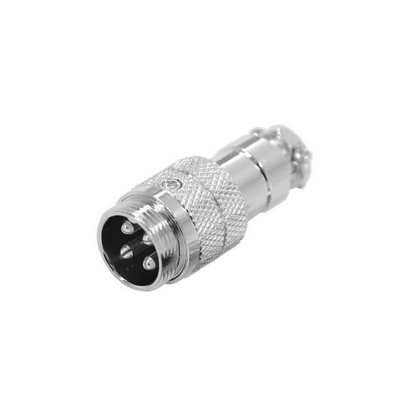 10sets GX16 Aviation connector  Male and Female (one Pair) 4pin StraightButt-Joint Type Solder Type IP65 whaterproof connector