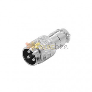 10sets GX16 Aviation Plug and Socket  Male and Female (one Pair) 4pin straightButt-Joint Type Solder Type IP67 whaterproof connector