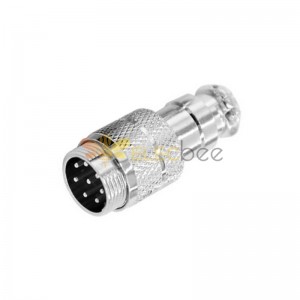 GX16 8 Connector Male and Female Straight 16mm Circular Male Female Cable