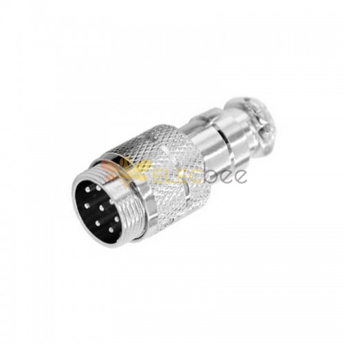 GX16 Aviation connector  Male and Female (one Pair) 8pin StraightButt-Joint Type Solder Type IP65 whaterproof connector