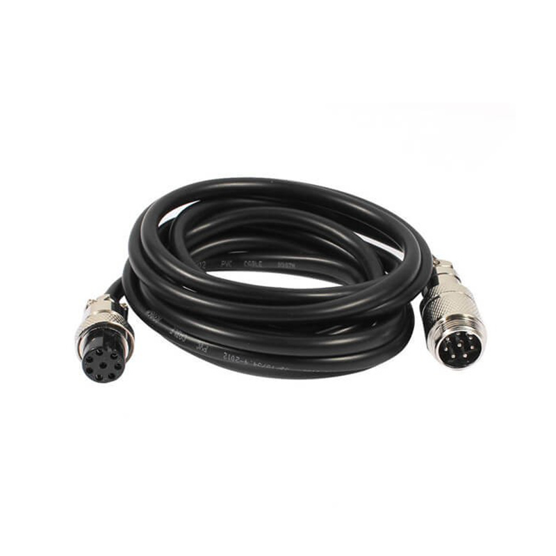 GX16 Aviation Connector  8pin  straight   Male  to straight  Female  with  1M Cable