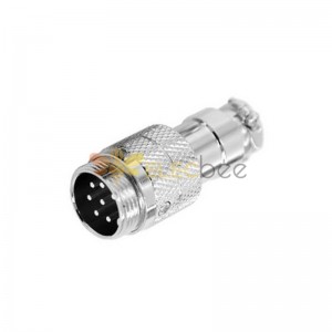 GX16 Aviation connector  Male and Female (one Pair) 7pin StraightButt-Joint Type Solder Type IP65 whaterproof connector