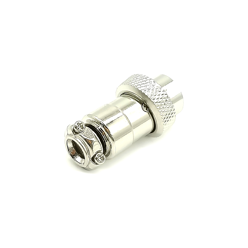 Reverse GX16 Aviation connector  male 5pin StraightPanel mount Solder Type IP65 whaterproof connector