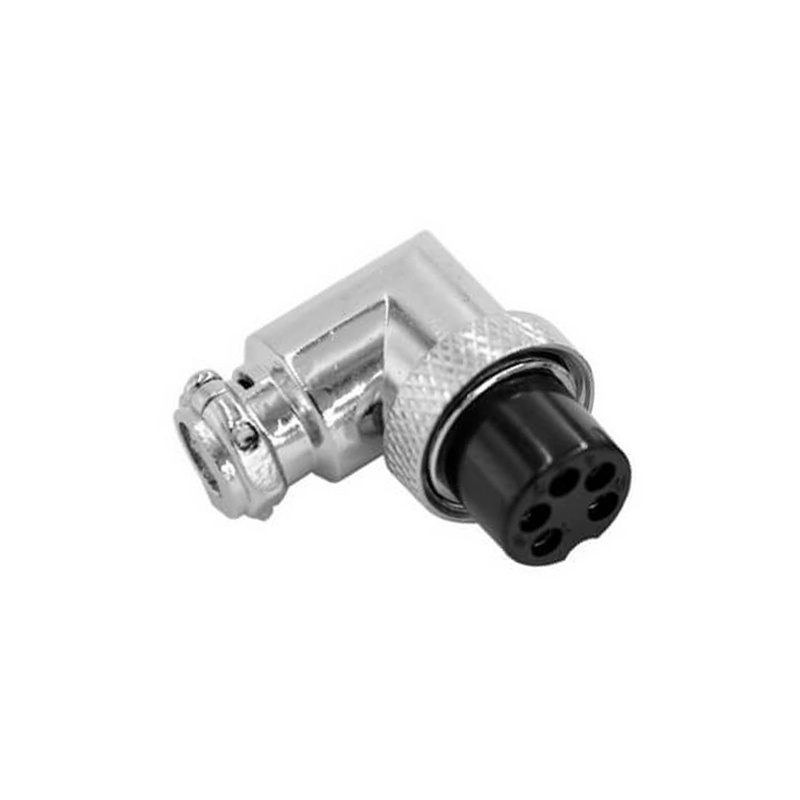 10sets GX16 Aviation connector  Male and Female (one Pair) 5pin StraightPanel mount Solder Type  connector