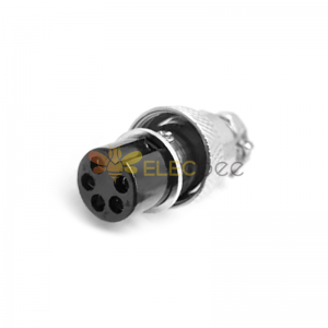 10sets GX16 Aviation connector  Male and Female (one Pair) 5pin StraightPanel mount Solder Type  connector