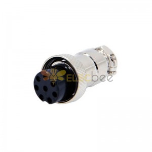 10sets GX16 Aviation connector  Male and Female (one Pair) 8pin StraightPanel mount Solder Type IP65 whaterproof connector