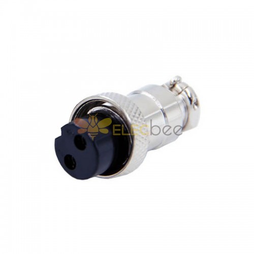 10sets GX16 Aviation connector  Male and Female (one Pair) 2pin StraightPanel mount Solder Type IP65 whaterproof connector