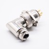 Reverse GX16 Aviation connector  Male and Female (one Pair) 5pin StraightPanel mount Solder Type IP65 whaterproof connector