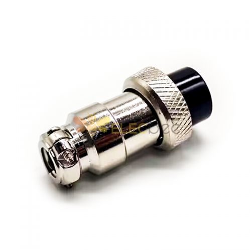  GX16 4 Pin conector macho recto inverso y enchufe hembra de  montaje posterior tipo de soldadura para cable : Herramientas y Mejoras del  Hogar