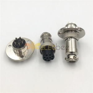 GX16 9 Pin 16mm Aviation Plug Masculino Lectrical Connector Feminino Solder Cup