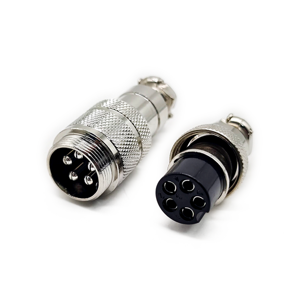 10pcs 5 Pin Разъем для проводов кабель подключается разъем прямо GX20 Мужчины и женщины
