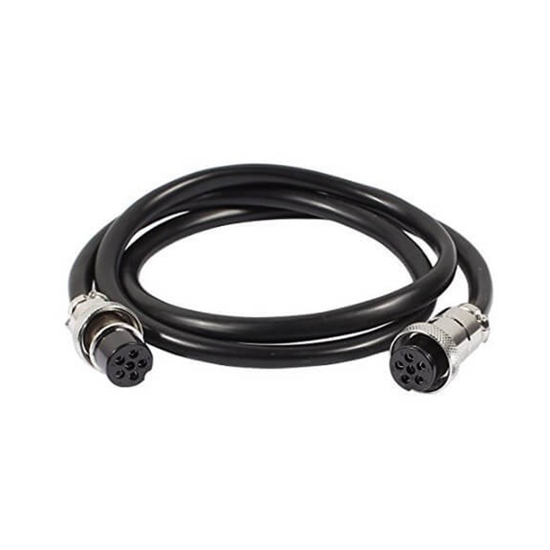 GX20 Aviation Connector  6pin  straight   Female  to straight  Female  with  4M Cable