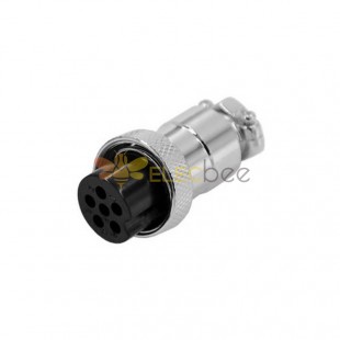 10sets GX20 Aviation  connector  Male and Female (one Pair) 6pin StraightPanel mount Solder Type IP65 whaterproof connector