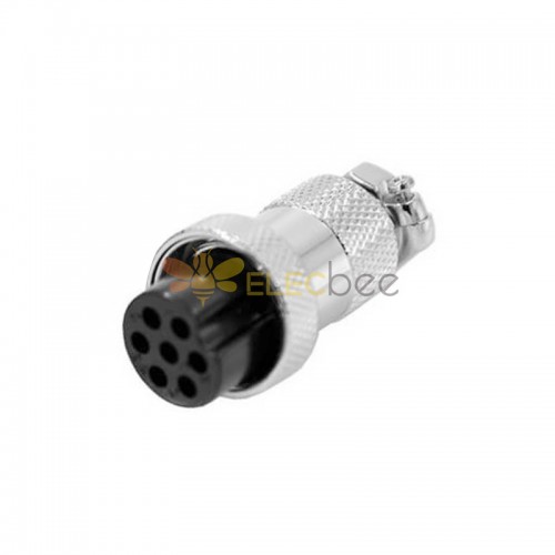 10sets GX20 Aviation  connector  Male and Female (one Pair) 7pin StraightFlange Solder Type  connector