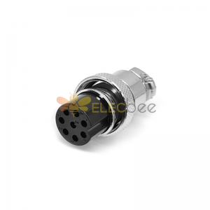 10sets GX20 Aviation  connector  Male and Female (one Pair) 8pin StraightPanel mount Solder Type IP65 whaterproof connector