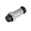 GX20 Aviation Connector Waterproof Straight Male and Female Metal Connector 6 Pin
