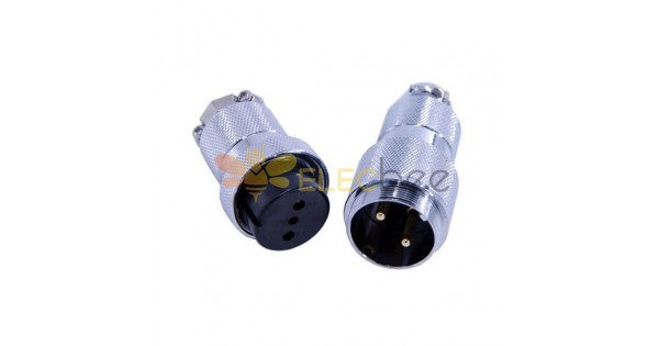 GX30-2 Pin Docking Cable Plug Male and Female Circular Aviation Connector  2sets