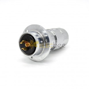 Aviation Plug and Socket GX30 8 Pin Femminile to Male Connector Flange Mounting Solder Cup per cavo