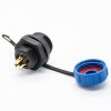 3 Pin Connector Waterproof SP13 Straight Male Plug Female Socket Bulkhead for Cable Panel Mount waterproof dustproof