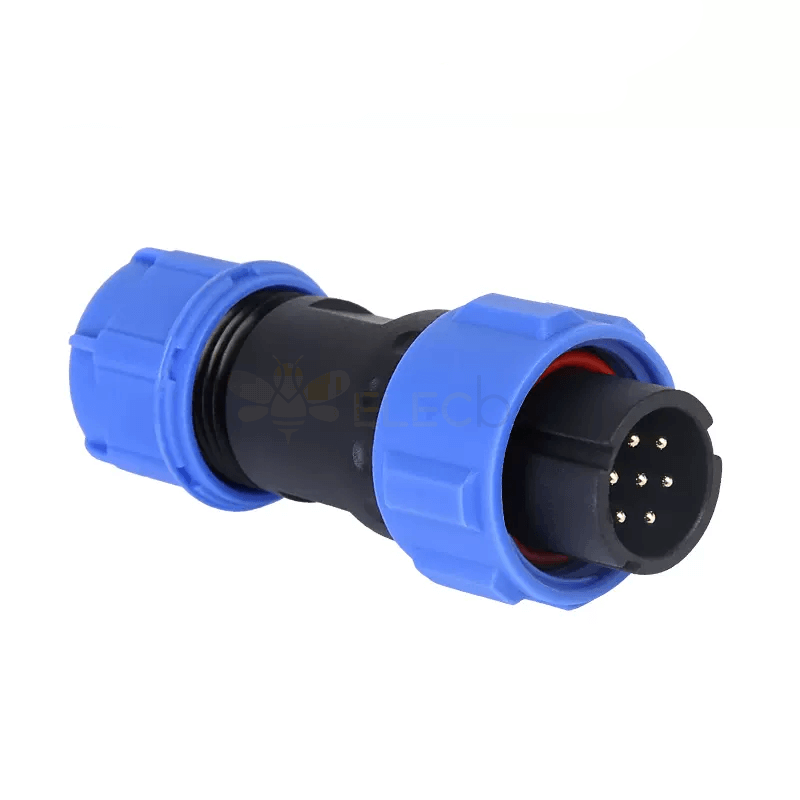 SP13 Docking Waterproof Connector 7 Pin IP68 Male Plug et Femal Socket