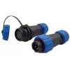 Wasserdichte Connetor SP13 Stecker & Buchse in Linie Typ 5 Stift