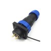 Conector impermeable de 2 pines Led SP17 2 pines macho hembra conector hembra