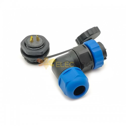 2 Pin Waterproof Connector SP21 Series Plug Socket Aviation Connector