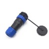 SP21 12 Pin Impermeável Conector IP68 Aviação Threaded Acoplamento 5A 400V Conector