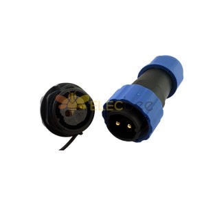 SP21 2 Pin Core Wasserdichtes Audiokabel Aviation Plug Jack Connector