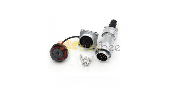 Waterproof Industrial Aviation Rf Connectors Electronic Components 8669