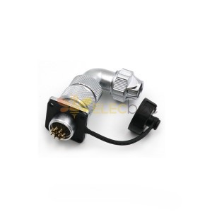 Stecker und Buchse WF16 / 10-poliger Stecker, rechtwinkliger TU / Z Aviation Waterproof Connector