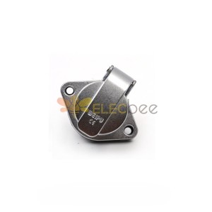 12pin Female Jack WF20 Socket with Cap Panel Mount Aviation Waterproof Connector 2-hole Flange ZG Jack