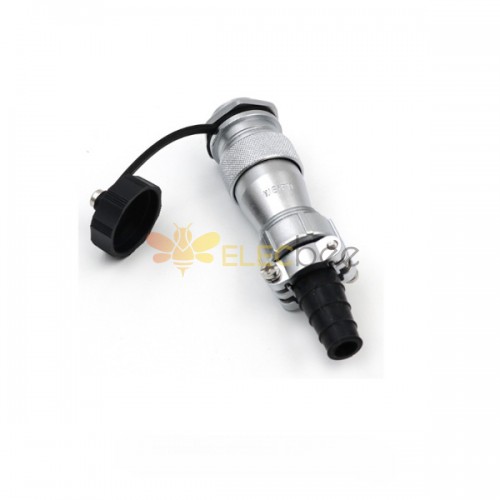 3pin TI+ZM Aviation Waterproof Connector WF20 Male Plug and Female Jack Connector Aviation plug Socket