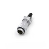 4pin TI Male Plug с кабельными зажимными пластинами WF20 Straight Plug Водонепроницаемый разъем