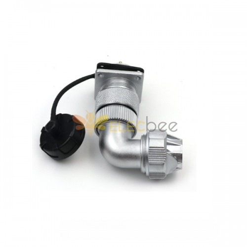 Rechtwinkliger Stecker und Buchse TU/Z Wasserdichter Luftfahrtstecker WF20-8-Pin-Stecker