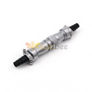 WF20-9pin Aviation Connector Docking Straight TI+ZI Male Plug and Female Socket Waterproof