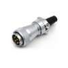 9pin TI+ZM Aviación Conector a prueba de agua Serie WF28 Enchufe macho y Conector de receptáculo hembra