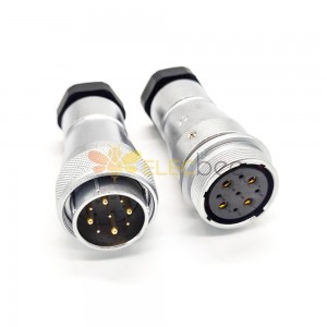 WF28-9pin TA+ZA Waterproof Connector docking Male Plug and Female Socket Aviation Connector